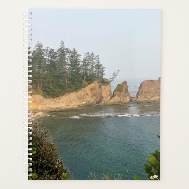 Agenda Shores Acres State Park, Costa do Oregon (Frente)
