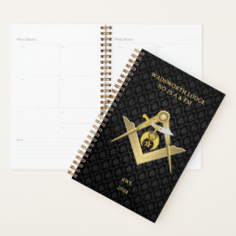 Agenda Shriners Masônicos Clássicos Personalizados