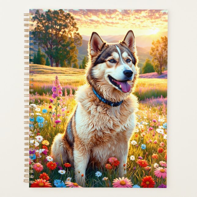 Agenda Siberian Husky Dog   (Frente)