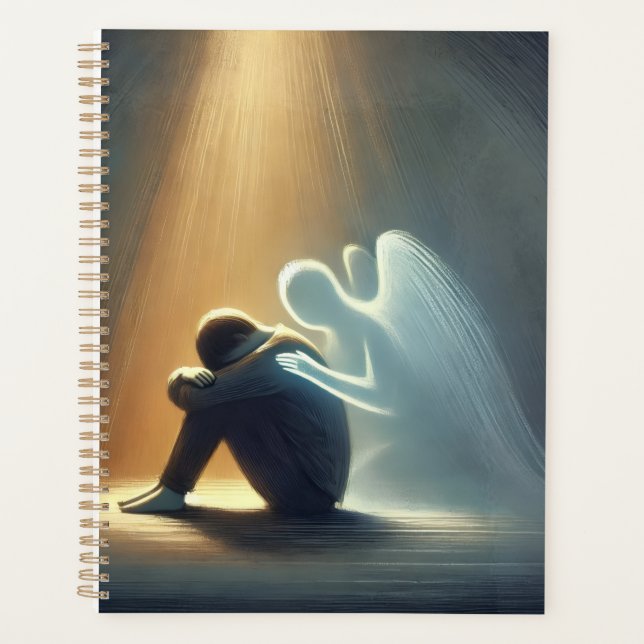 Agenda  Silent Comfort Angel of Light Spiritual Healing (Frente)