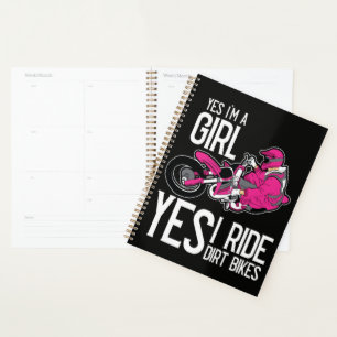 Agenda Sim, eu sou uma garota Sim, eu ando de moto de ter