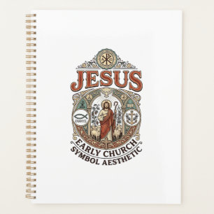 Agenda Símbolo da Igreja Primitiva de Jesus Estética Jesu