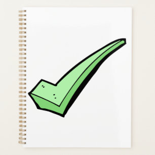 Agenda Símbolo de Tick Marca de Verificação Verde