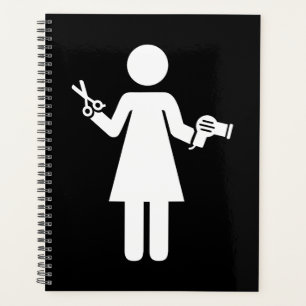 Agenda Símbolo Hairdresser