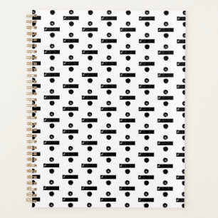 Agenda Símbolo matemático preto e branco "Dividir" - Lino
