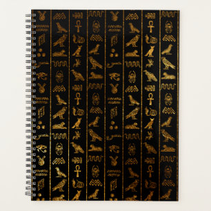 Agenda Símbolos de Sobreposição do Egito do Sphinx Pla