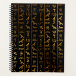 Agenda Símbolos de Sobreposição do Egito do Sphinx Planne