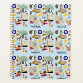 Agenda Símbolos de Viagem do Chipre