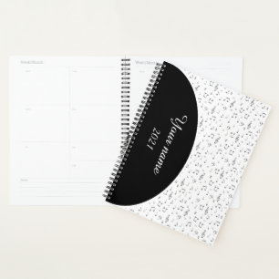 Agenda Símbolos Musicais Personalizados