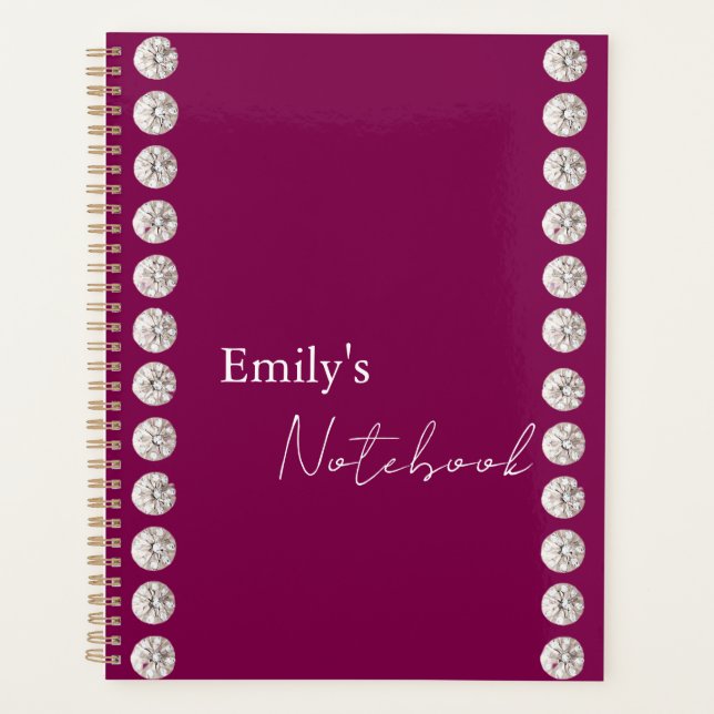 Agenda Simpático e elegante moderno e brilhante (Frente)