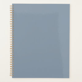 Agenda Simples cor azul de pombo empoeirado