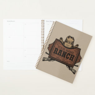 Agenda Sinal de Ranhura Ocidental do Cowboy Guns Western