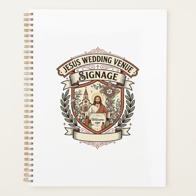Agenda Sinalização de Local de Casamento de Jesus Sinal d (Frente)