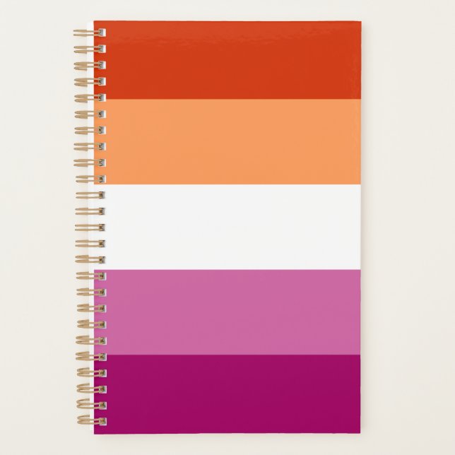 Agenda Sinalizador do Orgulho Lésbico (Frente)