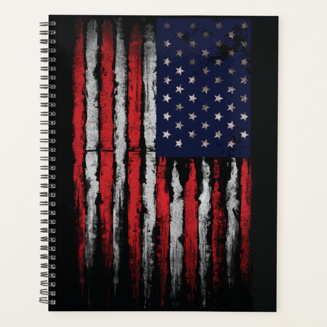 Agenda Sinalizador Grunge U.S.A (Frente)
