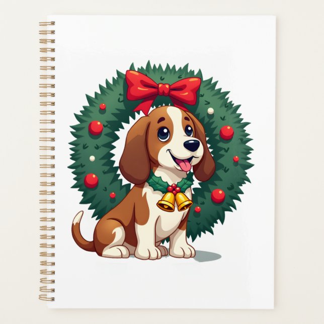 Agenda Sinos de Basset Hound (Frente)