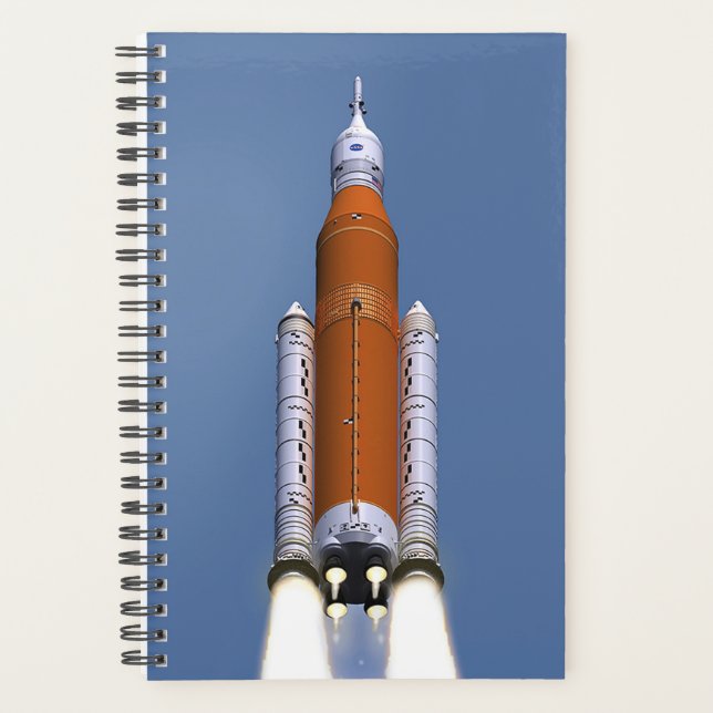 Agenda Sistema de Lançamento de Espaço SLS da NASA (Frente)