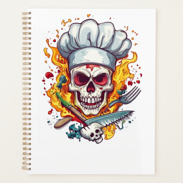 Agenda Skull Chef Kitchen Master (Frente)
