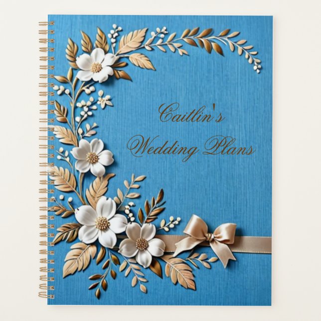 Agenda Sky Blue & Linen (Frente)