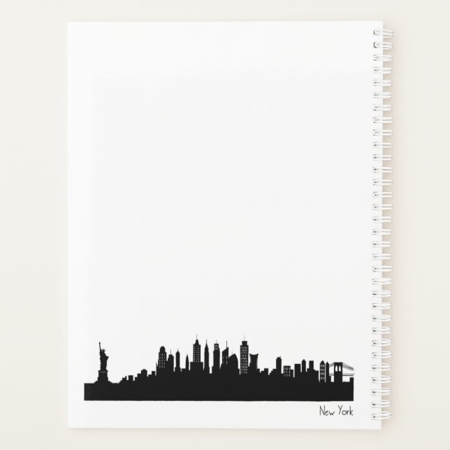 Agenda Skyline Nova York (Verso)
