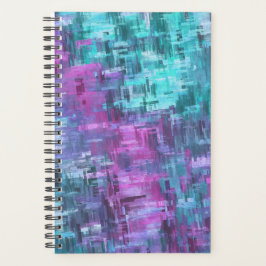 Agenda slipstream digihatch - azul-turquesa e roxo :