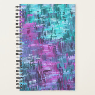 Agenda slipstream digihatch - azul-turquesa e roxo :
