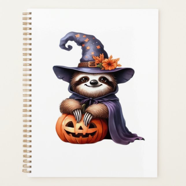 Agenda Sloth Halloween Outfit Classic T-Shirt (Frente)