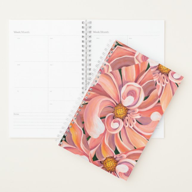 Agenda Sm Planner Peachy Dahlia (Exibição)