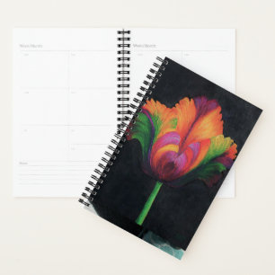Agenda Sm Planner Rainbow Parrot Tulip