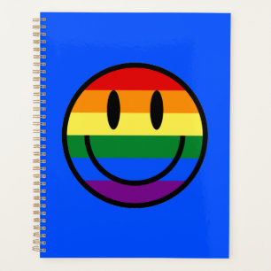Agenda Smiley face arco-íris