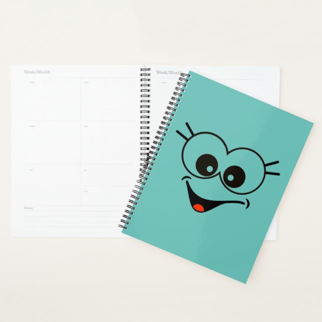 Agenda Smiley Face Planner (Exibição)