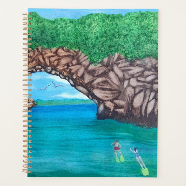 Agenda Snorkeling no Paraíso (Frente)