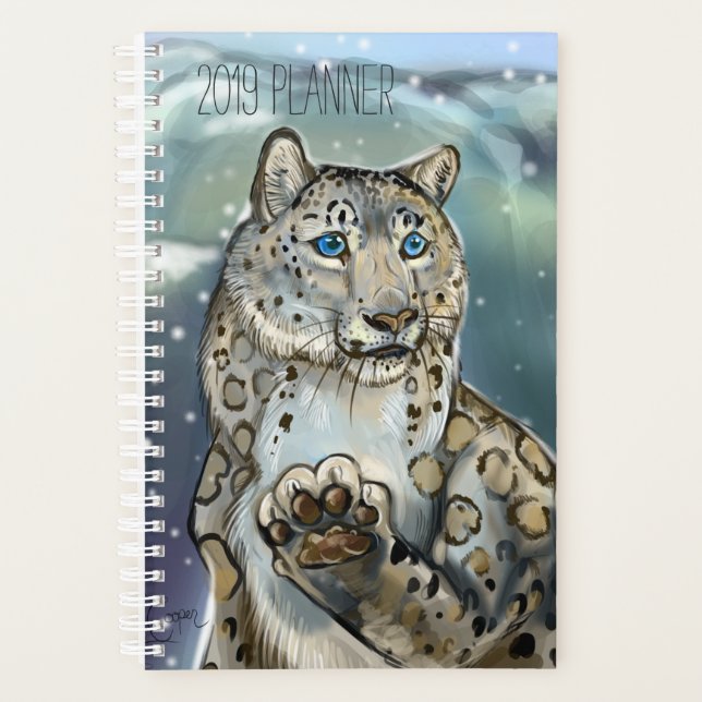 Agenda Snow Lepard (Frente)