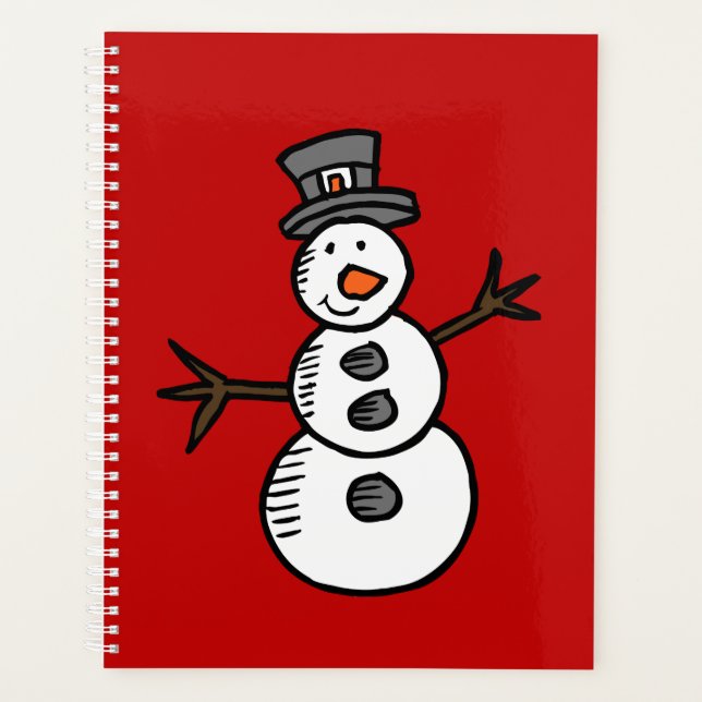 Agenda Snowman (Frente)