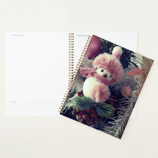 Agenda Snowman Christmas Planner (Exibição)