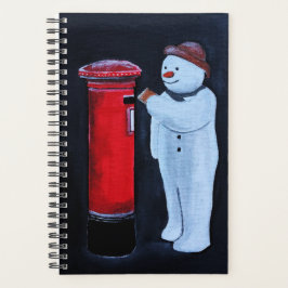 Agenda Snowman's Letter to Santa Painting by Alfred Fox
