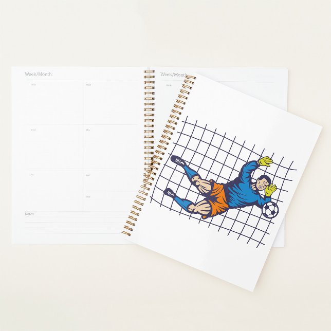 Agenda Soccer Goalkeeper Diving Save (Criador carregado)