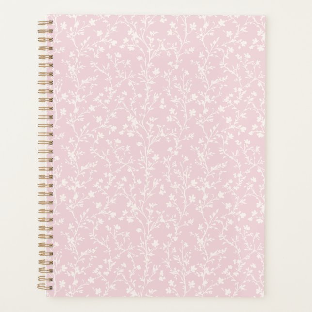 Agenda Soft Meadow Neutro - Rosa Bege (Frente)