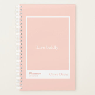 Agenda Soft Peach Block Quote | Fully Customizable