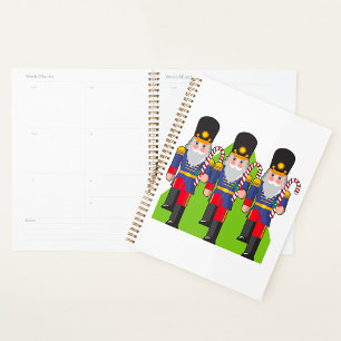 Agenda Soldados Festivos De Nozes Com Canas Doces