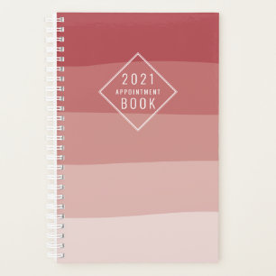 Agenda Sombras de Coral Red Hair Beauty Salon Nomeação