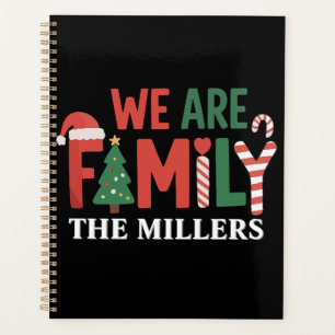 Agenda Somos Família Natal Personalizado Família Casal