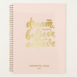 Agenda Sonho Cor-de-Rosa Esmagador Acredita em Obter Moti<br><div class="desc">Sonho Cor-de-Rosa Esmagador Acredita em Obter Motivação</div>