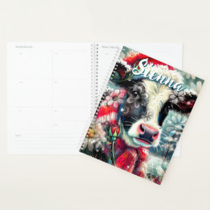 Agenda Sonho de Vaca do Horário Mais Quente Personalizado