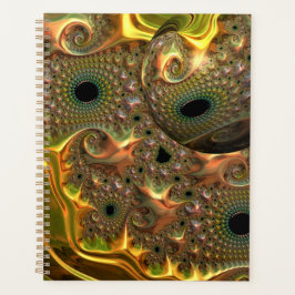 Agenda Sonho Fractal Ouro Líquido