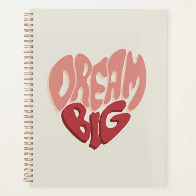 Agenda Sonho Grande: Dizendo pelo sucesso (Frente)