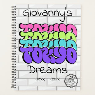 Agenda Sonhos de Tóquio Grafite