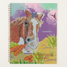 Agenda Sorrisos picantes coloridos, sorriso de cavalo