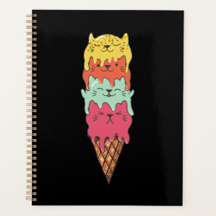 Agenda Sorvete de Gato   Kawaii Kittens
