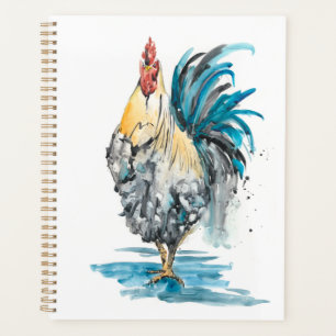 Agenda Splash de galeria - Retrato de Aquarela